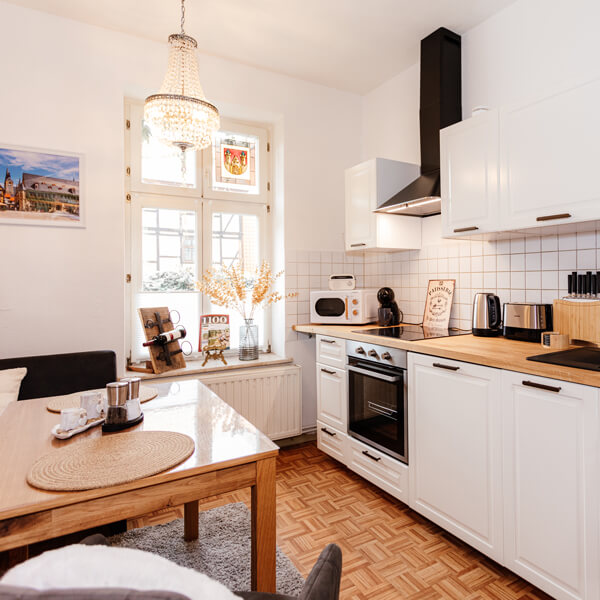 Küche in Bismarck-Suite-Quedlinburg-Küche